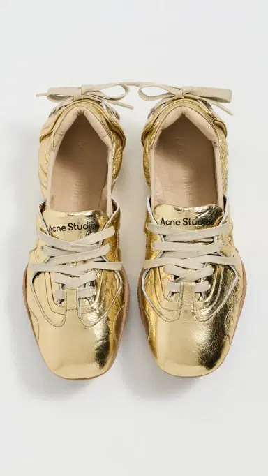 Acne Studios Bilaria Foil Winter Sneakers Gold | Thumbnail 5 Acne Studios Bilaria Foil Winter Sneakers Gold | Thumbnail 5