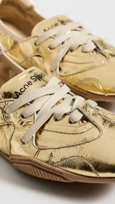 Acne Studios Bilaria Foil Winter Sneakers Gold | Thumbnail 6 Acne Studios Bilaria Foil Winter Sneakers Gold | Thumbnail 6