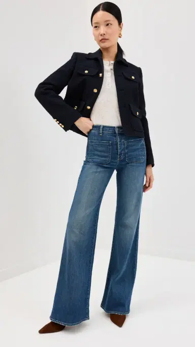 Nili Lotan Florence Jeans Classic Wash | Thumbnail 5 Nili Lotan Florence Jeans Classic Wash | Thumbnail 5