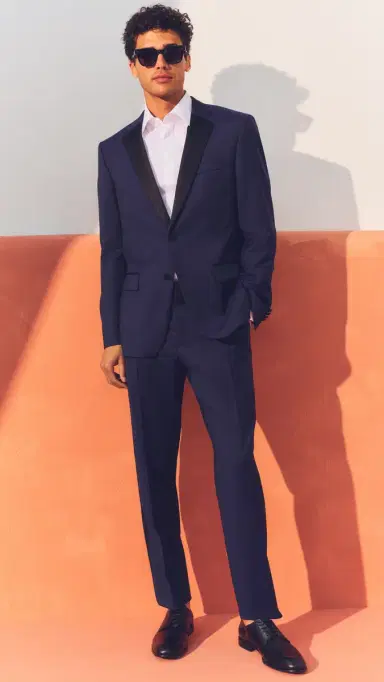 BOSS Slim Fit Tuxedo Navy 46 | Thumbnail 2 BOSS Slim Fit Tuxedo Navy 46 | Thumbnail 2