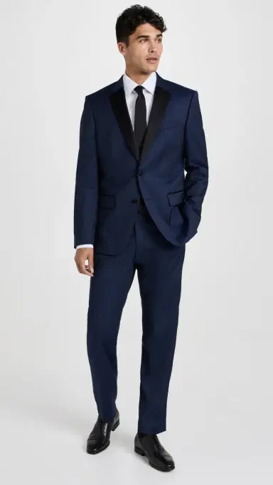 BOSS Slim Fit Tuxedo Navy 46 | Thumbnail 3 BOSS Slim Fit Tuxedo Navy 46 | Thumbnail 3