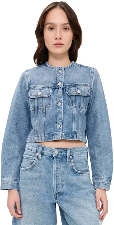 Citizens of Humanity Devin Collarless Jacket | Thumbnail 1 Citizens of Humanity Devin Collarless Jacket | Thumbnail 1