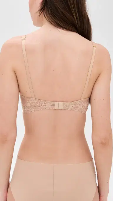 Commando Double Take Lace Bralette Beige S/M | Thumbnail 3 Commando Double Take Lace Bralette Beige S/M | Thumbnail 3