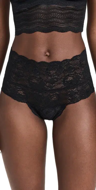 Cosabella High Rise Bikini Briefs Black M | Thumbnail 1 Cosabella High Rise Bikini Briefs Black M | Thumbnail 1