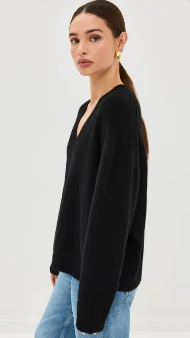 ANINE BING ee Sweater Black | Thumbnail 4 ANINE BING ee Sweater Black | Thumbnail 4