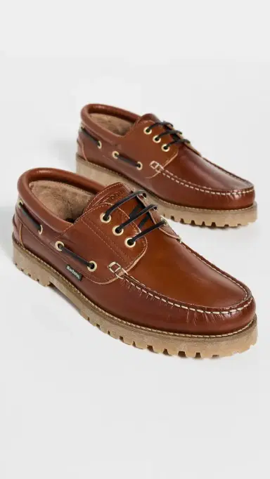 Barbour Deck Boat Shoes | Thumbnail 4 Barbour Deck Boat Shoes | Thumbnail 4