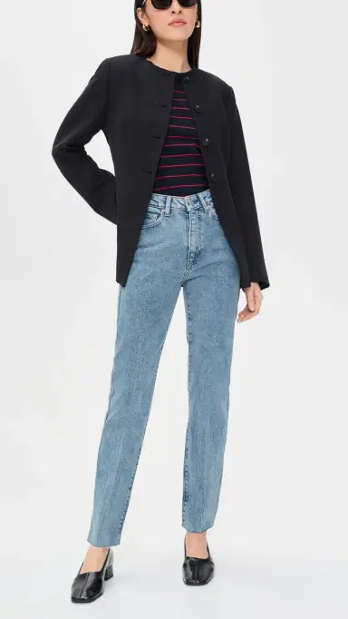 DL1961 Kristy Cigarette SculptSystem High Rise Jeans Adriatic Sea | Thumbnail 5 DL1961 Kristy Cigarette SculptSystem High Rise Jeans Adriatic Sea | Thumbnail 5