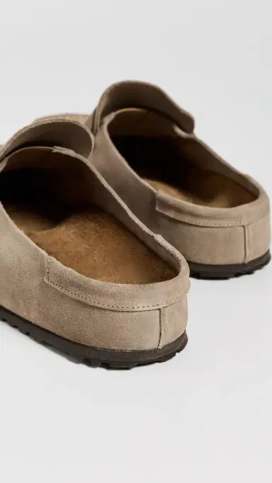 Birkenstock Naples Wrapped Bold Grip Slippers Taupe 42 | Thumbnail 3 Birkenstock Naples Wrapped Bold Grip Slippers Taupe 42 | Thumbnail 3