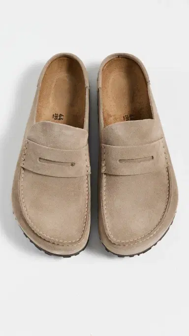 Birkenstock Naples Wrapped Bold Grip Slippers Taupe 42 | Thumbnail 4 Birkenstock Naples Wrapped Bold Grip Slippers Taupe 42 | Thumbnail 4