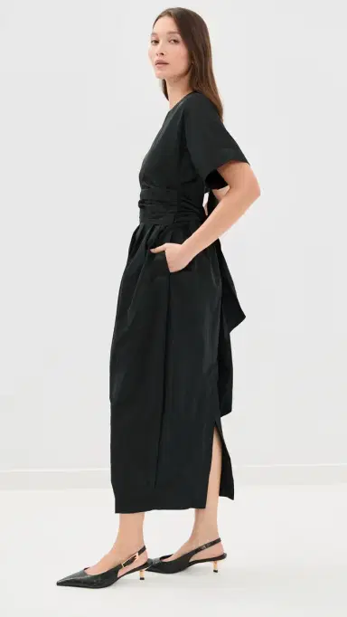 STAUD Michelina Dress Black | Thumbnail 4 STAUD Michelina Dress Black | Thumbnail 4