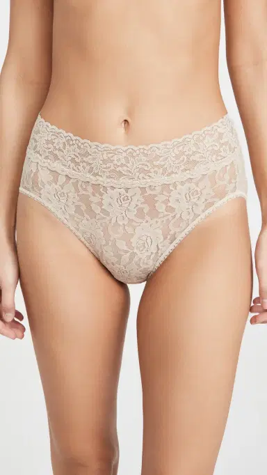 Hanky Panky Signature Lace French Briefs Chai XL | Thumbnail 2 Hanky Panky Signature Lace French Briefs Chai XL | Thumbnail 2