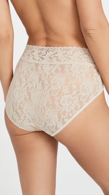 Hanky Panky Signature Lace French Briefs Chai XL | Thumbnail 3 Hanky Panky Signature Lace French Briefs Chai XL | Thumbnail 3