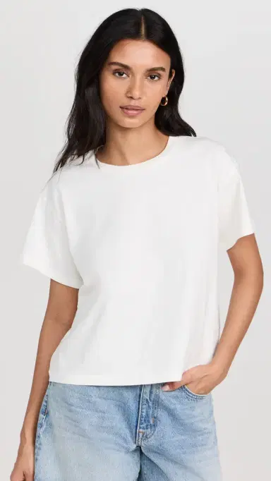 SLVRLAKE Square Tee Natural White | Thumbnail 3 SLVRLAKE Square Tee Natural White | Thumbnail 3