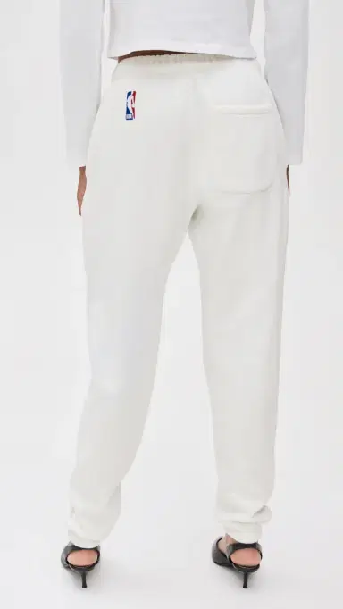 DANNIJOPRO Lakers Bullseye Sweatpants White | Thumbnail 3 DANNIJOPRO Lakers Bullseye Sweatpants White | Thumbnail 3