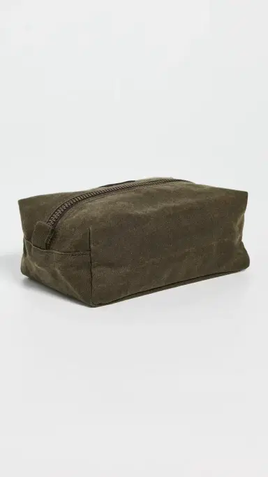 Filson Tin Cloth Toiletry Bag Otter Green One Size | Thumbnail 3 Filson Tin Cloth Toiletry Bag Otter Green One Size | Thumbnail 3