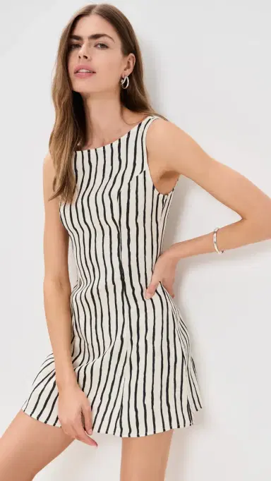 VRG GRL Chloe Linen Mini Dress | Thumbnail 2 VRG GRL Chloe Linen Mini Dress | Thumbnail 2