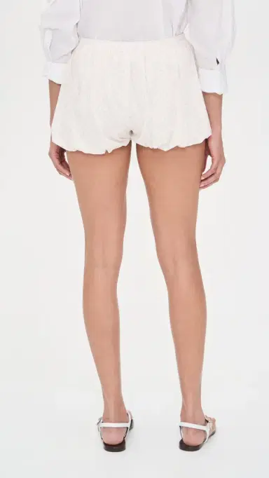 CAROLINE CONSTAS Aida Bubble Shorts White Pink Cherub | Thumbnail 3 CAROLINE CONSTAS Aida Bubble Shorts White Pink Cherub | Thumbnail 3