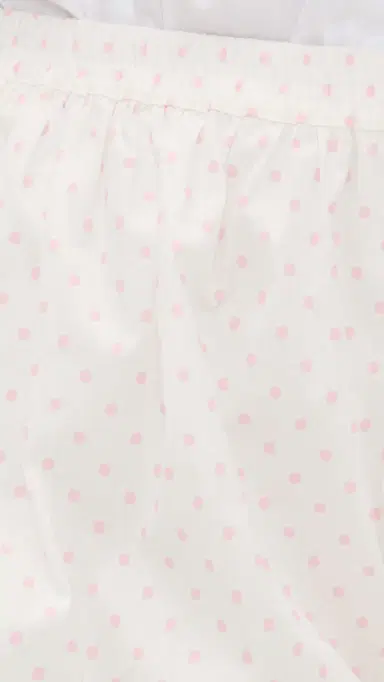 CAROLINE CONSTAS Aida Bubble Shorts White Pink Cherub | Thumbnail 6 CAROLINE CONSTAS Aida Bubble Shorts White Pink Cherub | Thumbnail 6