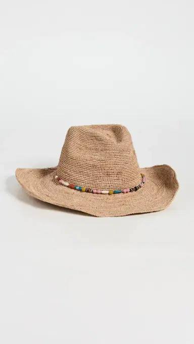 Hat Attack Millie Continental Hat Natural/Multi One Size | Thumbnail 2 Hat Attack Millie Continental Hat Natural/Multi One Size | Thumbnail 2