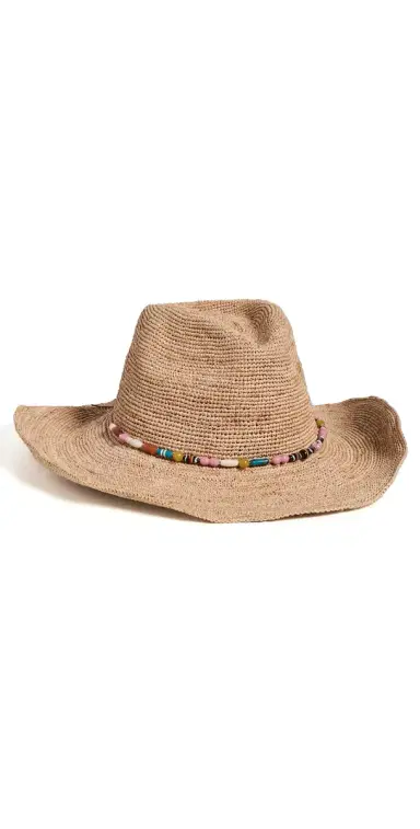 Hat Attack Millie Continental Hat Natural/Multi One Size | Thumbnail 1 Hat Attack Millie Continental Hat Natural/Multi One Size | Thumbnail 1