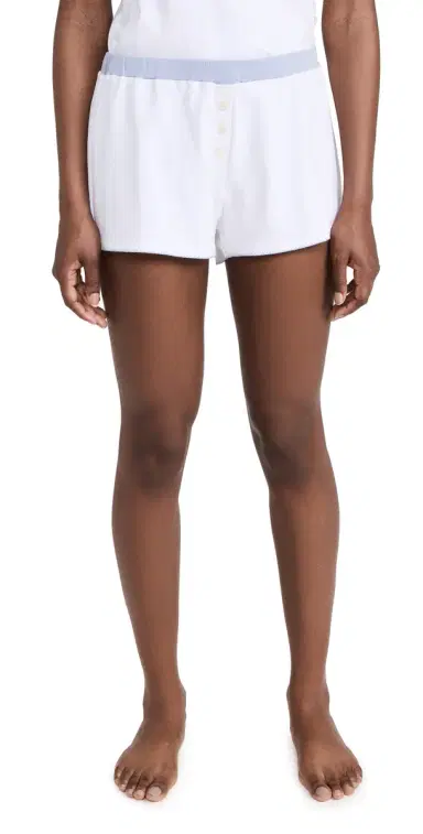 Cozyland by Morgan Lane Tate Shorts Chalk S | Thumbnail 1 Cozyland by Morgan Lane Tate Shorts Chalk S | Thumbnail 1