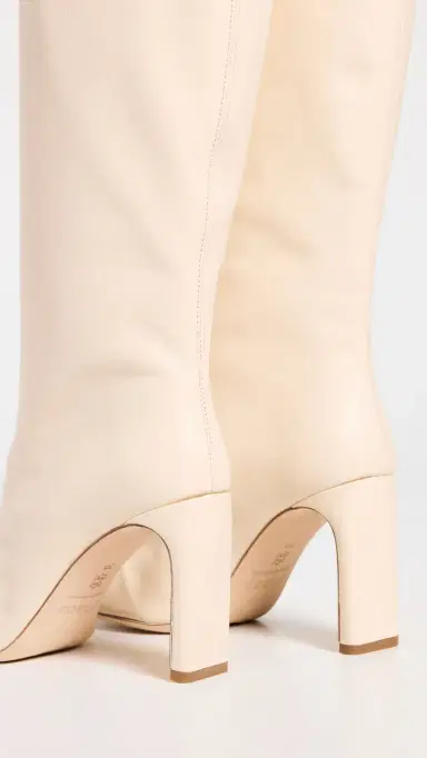 Staud Wally High Heel Boots Cream | Thumbnail 5 Staud Wally High Heel Boots Cream | Thumbnail 5