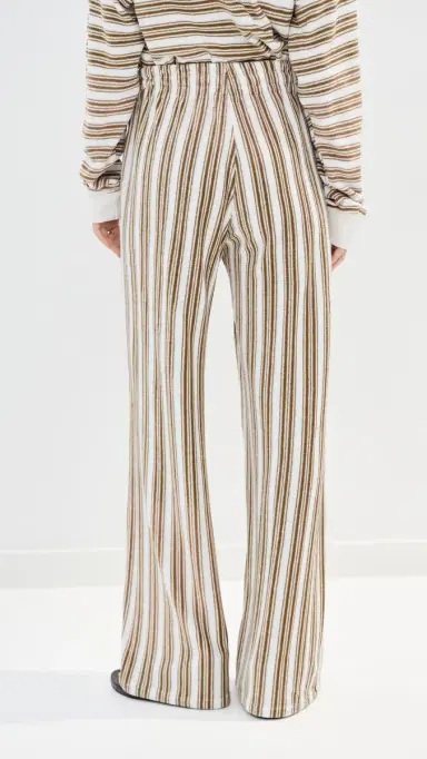 LE BOP Drew Pants White/Chocolate | Thumbnail 3 LE BOP Drew Pants White/Chocolate | Thumbnail 3
