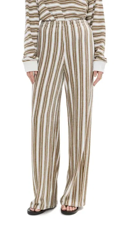 LE BOP Drew Pants White/Chocolate | Thumbnail 1 LE BOP Drew Pants White/Chocolate | Thumbnail 1