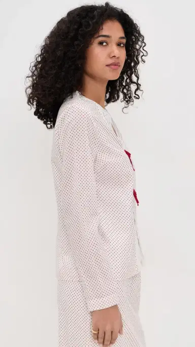 Posse Marlowe Blouse Cream & Red Polka Dot | Thumbnail 4 Posse Marlowe Blouse Cream & Red Polka Dot | Thumbnail 4