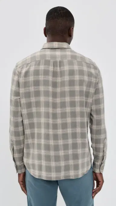 Faherty Palmetto Shirt Shore Sage Plaid S | Thumbnail 3 Faherty Palmetto Shirt Shore Sage Plaid S | Thumbnail 3