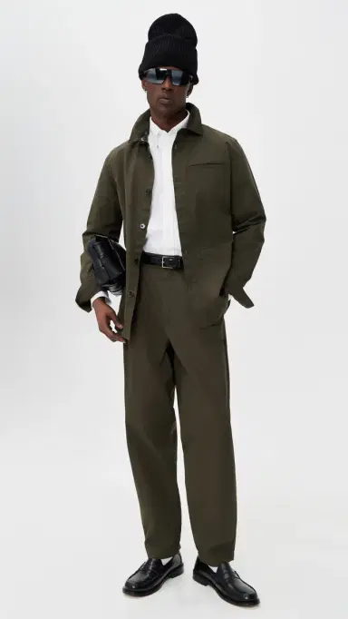 Aaron Levine Logo Oxford Shirt White | Thumbnail 5 Aaron Levine Logo Oxford Shirt White | Thumbnail 5