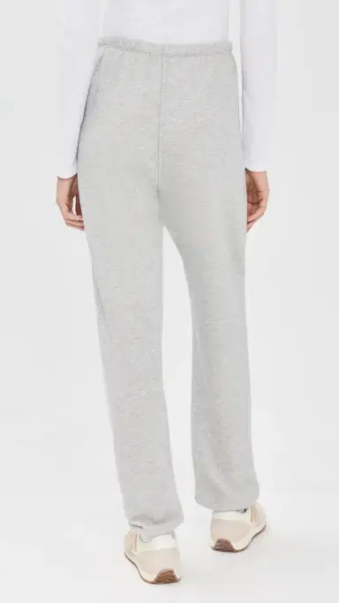perfectwhitetee The Johnny French Terry Easy weatpants Heather Grey | Thumbnail 3 perfectwhitetee The Johnny French Terry Easy weatpants Heather Grey | Thumbnail 3