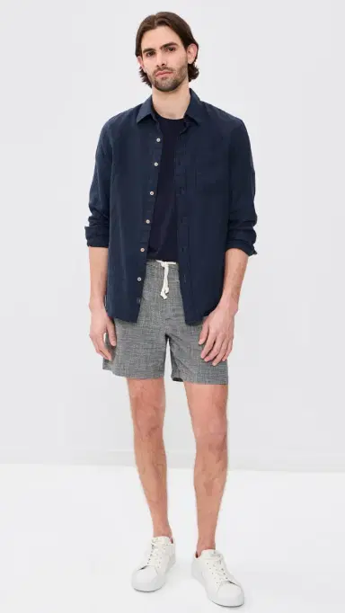 Marine Layer aturday Beach Shorts 6 India Ink | Thumbnail 5 Marine Layer aturday Beach Shorts 6 India Ink | Thumbnail 5