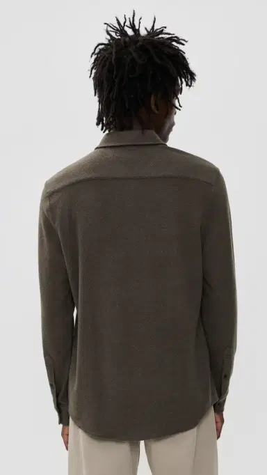 Faherty egend Sweater Shirt Valley Brown Twill | Thumbnail 3 Faherty egend Sweater Shirt Valley Brown Twill | Thumbnail 3