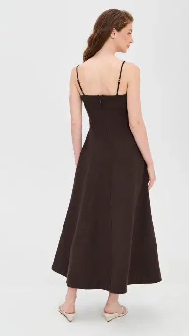 Line & Dot Hansen Dress Dark Brown L | Thumbnail 3 Line & Dot Hansen Dress Dark Brown L | Thumbnail 3