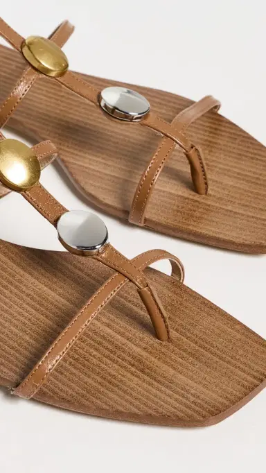 Veronica Beard Alba Embellished Sandals Hazelwood | Thumbnail 6 Veronica Beard Alba Embellished Sandals Hazelwood | Thumbnail 6