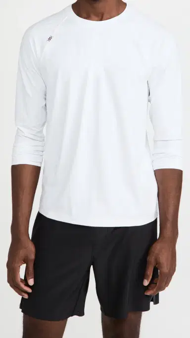 Rhone Reign Long Sleeve Tee Bright White | Thumbnail 2 Rhone Reign Long Sleeve Tee Bright White | Thumbnail 2