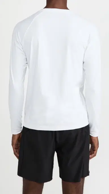 Rhone Reign Long Sleeve Tee Bright White | Thumbnail 3 Rhone Reign Long Sleeve Tee Bright White | Thumbnail 3