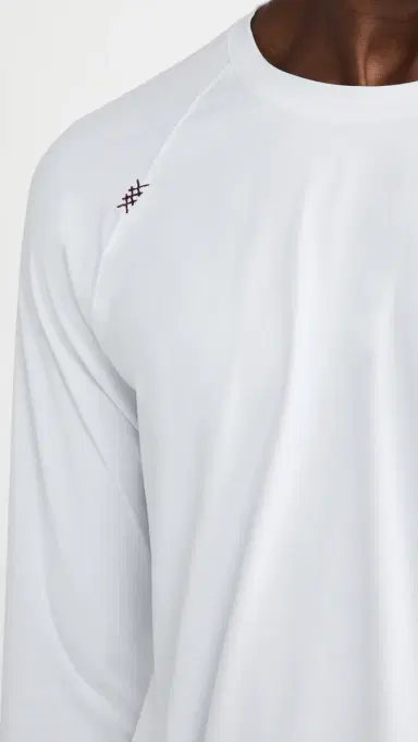 Rhone Reign Long Sleeve Tee Bright White | Thumbnail 6 Rhone Reign Long Sleeve Tee Bright White | Thumbnail 6