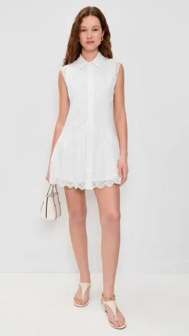 Frame The Embroidered Day Dress | Thumbnail 5 Frame The Embroidered Day Dress | Thumbnail 5