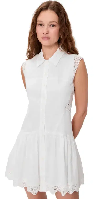 Frame The Embroidered Day Dress | Thumbnail 1 Frame The Embroidered Day Dress | Thumbnail 1