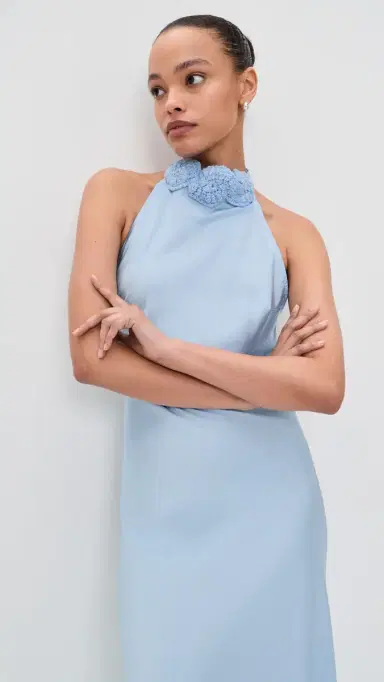 Elexiay Ayoola Dress Baby Blue | Thumbnail 2 Elexiay Ayoola Dress Baby Blue | Thumbnail 2