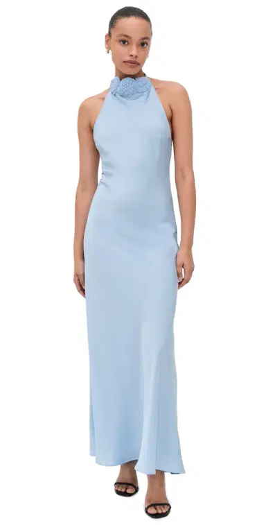 Elexiay Ayoola Dress Baby Blue | Thumbnail 1 Elexiay Ayoola Dress Baby Blue | Thumbnail 1