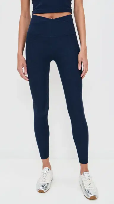 Beyond Yoga Spacedye At Your Leisure 7/8 Leggings Nocturnal Navy | Thumbnail 2 Beyond Yoga Spacedye At Your Leisure 7/8 Leggings Nocturnal Navy | Thumbnail 2