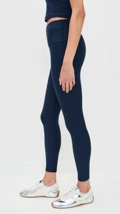Beyond Yoga Spacedye At Your Leisure 7/8 Leggings Nocturnal Navy | Thumbnail 4 Beyond Yoga Spacedye At Your Leisure 7/8 Leggings Nocturnal Navy | Thumbnail 4