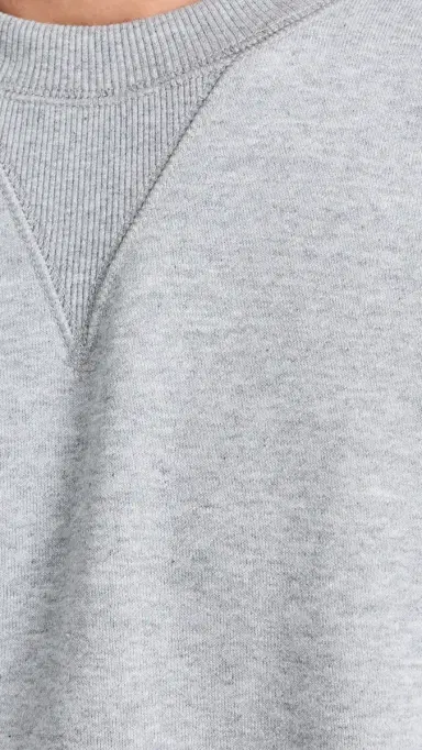 Carhartt WIP Chase Crewneck Sweatshirt Grey Heather/Gold | Thumbnail 6 Carhartt WIP Chase Crewneck Sweatshirt Grey Heather/Gold | Thumbnail 6