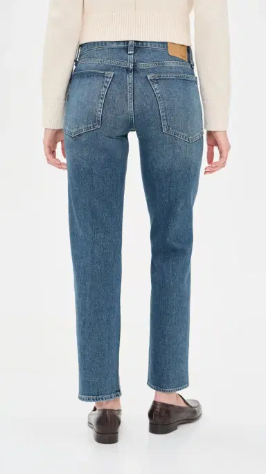 rag & bone Harlow Low Rise Ankle Straight Jeans Easton | Thumbnail 3 rag & bone Harlow Low Rise Ankle Straight Jeans Easton | Thumbnail 3