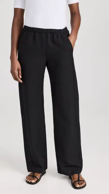 Enza Costa Twill Everywhere Pants Black | Thumbnail 2 Enza Costa Twill Everywhere Pants Black | Thumbnail 2