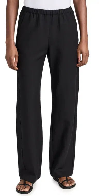 Enza Costa Twill Everywhere Pants Black | Thumbnail 1 Enza Costa Twill Everywhere Pants Black | Thumbnail 1