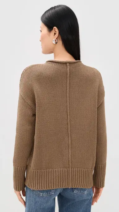 La Ligne Solid Marina Sweater Tan XS | Thumbnail 3 La Ligne Solid Marina Sweater Tan XS | Thumbnail 3